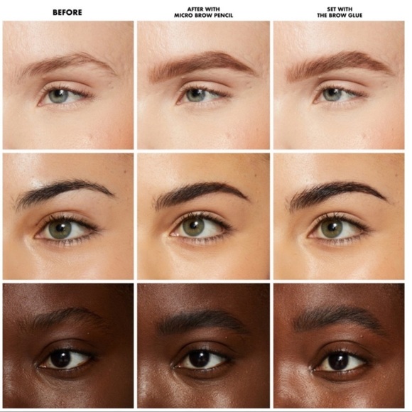 NYX Micro Brow Pencil NEW Blonde Eyebrow Defining Crayon Dual Sided NIB - Picture 4 of 8